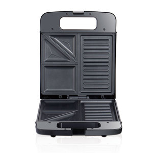 Machine à gaufres et grill 3-en-1 RAF Special Plate, avec plaques amovibles pour sandwichs, chaleur uniforme et revêtement antiadhésif, 220V/110V - Product Image 3