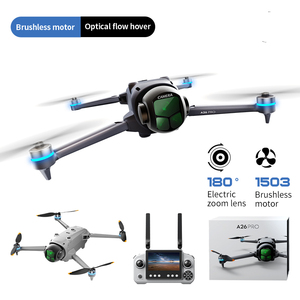 โดรนถ่ายภาพทางอากาศแบบไร้แปรงถ่านรุ่นใหม่ กล้องมุมกว้าง 1080P 5G WIFI GPS AI หลบหลีกสิ่งกีดขวาง ปล่อยสิ่งของทางอากาศ พับเก็บได้ FPV Quadcopter - Product Image 1