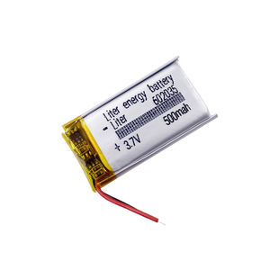 602035, 3,7 в, миниатюрная емкость, 500 мАч, литий-полимерная аккумуляторная батарея, Заводская перезаряжаемая литий-ионная батарея - Product Image 2