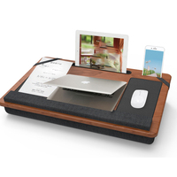 Bambou Ordinateur Portable Plateau Oreiller Tour Bureau Avec Coussin Tour Ordinateur Bureau Oreiller Stand