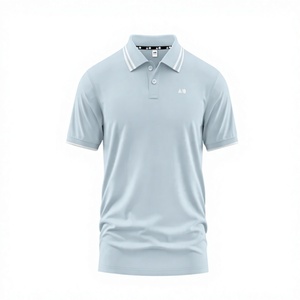 Camisetas Polo 2027 para Hombre, Nueva Moda, Manga Corta, Tejidas, Verano, Servicios OEM, 100% Algodón, 220 GSM, Secado Rápido, Servicio OEM Personalizado - Product Image 6