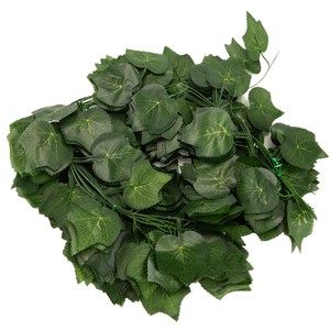 Artificial Grape <b>Leaves</b> <b>Vines</b> Greenery Wall Decor For Wedding Hotel Decoration - Product Image 4