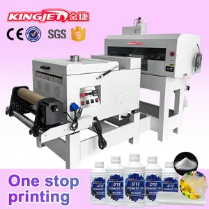 Factory grando dual head dtf printer and shaker system transfer 24 inch dtf printer dtf printer for tshirts heat transfer