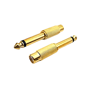 Mạ Vàng 6.35Mm Nam Mono Cắm Để RCA 6.5 Nữ Jack Âm Thanh Adapter Kết Nối Âm Thanh Adapter Chuyển Đổi Cắm - Product Image 6