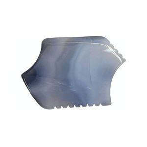 Pierre Gua Sha en Agate Grise pour le Lifting du Visage - Product Image 3