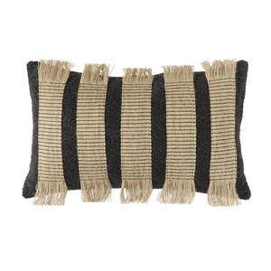 Tapiz Moderno de Lujo de la Serie Negra de 50*30cm, Tejido a Mano con Algodón y Lino, Geométrico, Ecológico, Antibacteriano, Desmontable, Lavable, para Decoración - Product Image 2