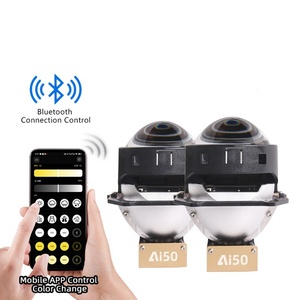 Objectif de projecteur Bi-LED 3 pouces 3 couleurs 6000K 4300K 3000K, faisceau haut-bas super lumineux Ai50 - Product Image 2