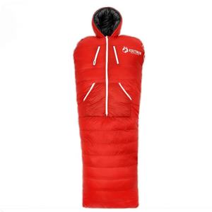 Sac de couchage en duvet ultraléger pour le camping, avec sac de compression léger et 2 options de couleurs - Product Image 2