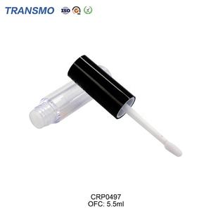 Échantillons Gratuits Tubes à Gloss à Lèvres Vides Personnalisables 5,5 ml Flacons de Gloss à Lèvres en Cristal Personnalisés avec Pinceau - Product Image 3