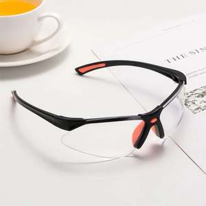 Lunettes de soleil de cyclisme coupe-vent de sécurité, transparentes, pour vision nocturne, pour hommes, pour sports de plein air, vente en gros - Product Image 4