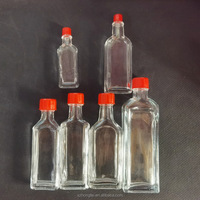 Bouteille en verre d'huile de carthame d'usine avec bouchon à vis flacon de gouttes oculaires de baume essentiel pour la Thaïlande et le Vietnam bouteille d'huile médicamenteuse