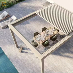 Pérgola Bioclimática Retráctil de Aluminio KAKADU, Tipo Arco, con Acabado de Marco con Recubrimiento en Polvo Ecológico - Product Image 1