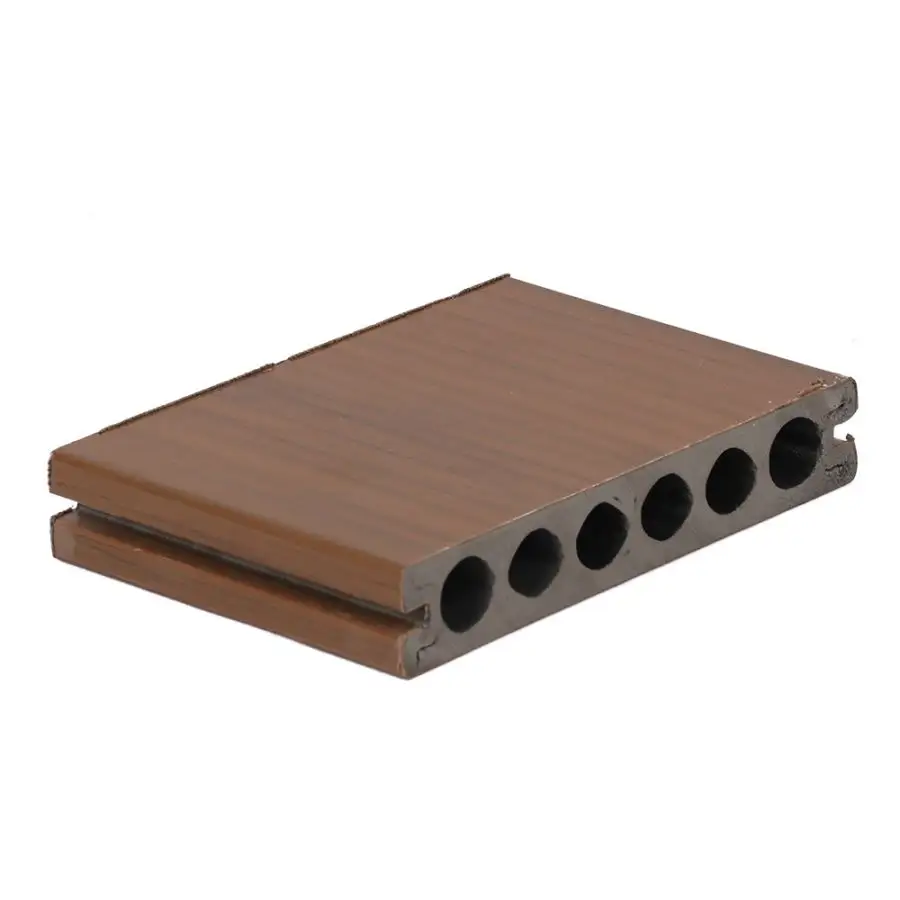 木製屋外デッキボード高密度ソリッドWPC