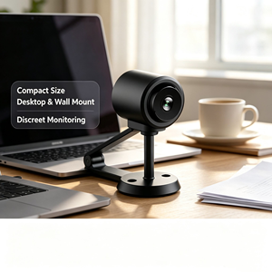 Mini caméra de sécurité intelligente OiKay 1080P, caméras WiFi sans fil pour bébé, intérieur, maison, bureau, avec vision nocturne IR, détection de mouvement - Product Image 6
