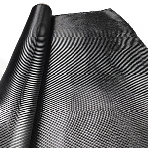 Cường Độ Cao Mô Đun Cao 3K 4*4 Twill Dệt 280G Sợi Carbon Vải Cuộn Sử Dụng Cho Cần Câu, Vợt Tennis, Xe Đạp Giá Để - Product Image 3