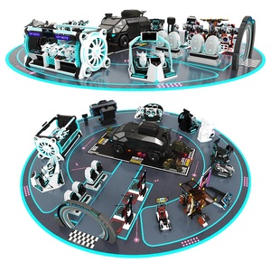 Trẻ em trong nhà sân chơi Thiết bị 9D công viên giải trí Rides 5D chuyến bay mô phỏng công viên chủ đề thực tế ảo Arcade VR trò chơi máy - Product Image 2