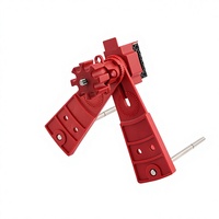 Verrou de vanne multifonction Manrunsi MF02-3, verrou d'isolation pour vanne papillon et vanne à bille, sécurité industrielle, vente directe du fabricant