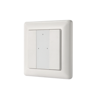 Panneau de boutons pliable KNX 2/4/6/8 pour rénovation résidentielle intelligente, alimenté par bus KNX, sans alimentation électrique supplémentaire