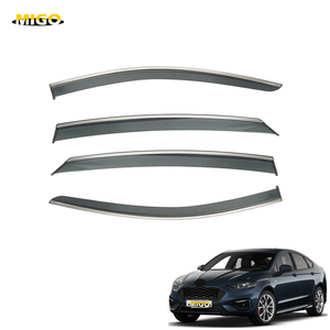 Pare-soleil et déflecteurs de vent pour portières de voiture FORD MONDEO <span class=keywords><strong>2022</strong></span>, en PC injecté haut de gamme, pare-pluie pour pare-brise, visières pour fenêtres avant et arrière - Product Image 1