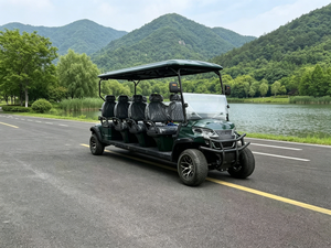 Carrito de Golf Smooth-Sail para 8 Personas con Asientos Cálidos, Agarre Sólido para Césped, Carro de Golf Confiable para Clubes y Residencias en Carreteras No Públicas - Product Image 6
