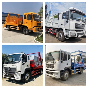 Camion benne à bras articulé Dongfeng 4x2 de 15 m³ pour déchets, camion benne à bras de type conteneur à roulettes - Product Image 6