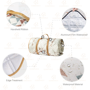 เสื่อปิกนิกกันน้ำใช้สำหรับตั้งแคมป์กลางแจ้งชายหาด - Product Image 3