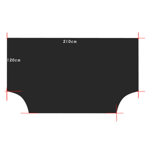 Xinjun Magnetic Silver Coated <b>Car</b> Windshield Snow Guard Cover Waterproof Sunproof Universal Fit - Product Image 3