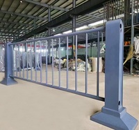 Borne de stationnement hydraulique robuste en acier inoxydable avec barrière rétractable pour la sécurité des portails d'entrepôt
