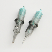 Aiguilles de tatouage universelles stérilisées professionnelles 0,18/0,2/0,3 mm Pointes longues Cartouches de machine à tatouer PMU