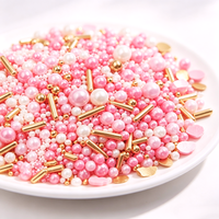 Mélange de pépites colorées pour cupcakes, fournitures de décoration de gâteaux pour boulangerie et pâtisserie