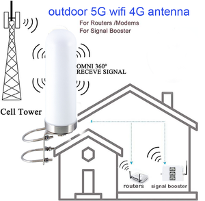 Antena Celular Direccional para Exteriores 4G 5G LTE GSM para Router y Amplificador de Señal de Teléfono Celular, Banda Ancha 698-6000mhz 10dBi STA-701 - Product Image 1