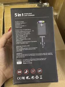 Nuovo Caricabatterie per Auto Sottile con Cavo Retrattile a Ricarica Rapida, Diffusore di Aromi Compatto, Accessori Auto - Product Image 6