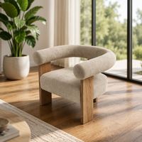Fauteuils inclinables modernes pour salon de club, chaise de loisirs en bois de chêne massif pour café, hôtel, bistrot, confort et accent de style pour bureau à domicile