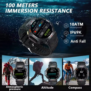 W20 มินิสปอร์ตสมาร์ทวอทช์ไฟฉาย LED GPS ติดตามการออกกำลังกายเครื่องวัดอัตราการเต้นของหัวใจการโทรผ่านบลูทูธเข้ากันได้กับแอนดรอยด์และ iOS - Product Image 5