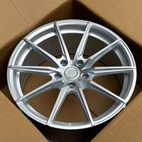 Jantes en alliage d'aluminium forgé WF CF-3 de 19 et 20 pouces, 5x112 5x120 5x1143, couleur Gunmetal, concaves profondes, 5 branches, pour G82 M4 M4C M3 G80