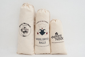 Sacs à cordon de couleur personnalisée avec votre propre logo de marque, fond carré, double cordon, pour l'emballage des pinceaux - Product Image 6