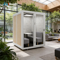Cabine de travail acoustique insonorisée pour bureau, cabine téléphonique, isolation acoustique pour le travail au bureau