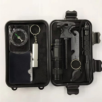 Trousse de premiers secours multifonctionnelle Bochen DIY pour la randonnée en plein air, le camping, les excursions, SOS, EDC, survie d'urgence, usage quotidien