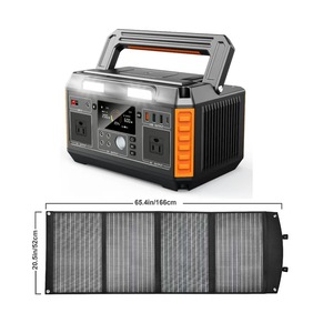 สถานีพลังงานสำรองฉุกเฉินกลางแจ้ง 600W 13.5V พลังงานสูงแบบพกพา พร้อมระบบเก็บพลังงานแสงอาทิตย์ คลื่นไซน์บริสุทธิ์ MPPT สำหรับใช้ในบ้าน - Product Image 3