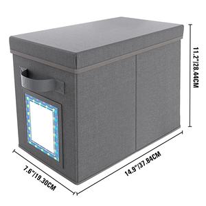 Estuche de almacenamiento de archivos a prueba de <span class=keywords><strong>fuego</strong></span>, bolsa de documentos a prueba de <span class=keywords><strong>fuego</strong></span>, caja de almacenamiento de cómics para niños, 2022 - Product Image 2