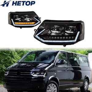 Faros Delanteros HETOP para <span class=keywords><strong>Caravelle</strong></span> <span class=keywords><strong>T5</strong></span> 2010-2015, Lentes LED, Actualización de Luces Delanteras, Accesorios para Automóviles, Gran Venta, Plug and Play, DRL para Volkswagen - Product Image 1
