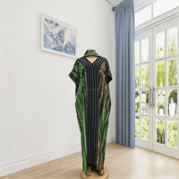 Nouvelle Robe Africaine Femme 2026 Maxi Boubou Kaftan Bohème Ethnique Grande Taille Été Doux Chiffon Confortable Soie Imprimée