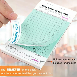 Libreta de Facturas Personalizada para Hoteles y Restaurantes - Product Image 2