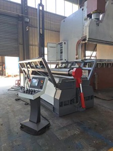 Tấm CNC 4 con lăn Máy uốn ống cuộn uốn 4 con lăn máy với trái và bên phải hỗ trợ - Product Image 6