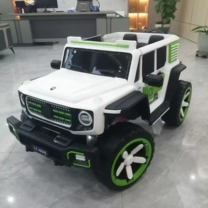 Auto Eléctrico para Niños de 2 a 8 Años, Puede Transportar un Adulto, Auto de Juguete con Tracción en las Cuatro Ruedas, Auto Eléctrico Doble para Bebés - Product Image 5