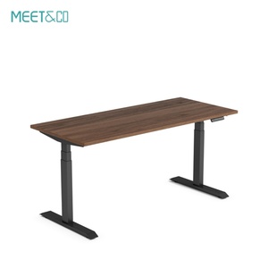 โต๊ะปรับระดับความสูงแบบสั่งซื้อจำนวนมาก ควบคุมด้วยรีโมท แสดงผลแบบเรียลไทม์ พร้อมสัญญาสำหรับโต๊ะปรับระดับความสูงสำหรับสำนักงาน - Product Image 2