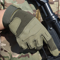Guantes de Ciclismo Transfronterizos de Dedo Completo para Bicicleta y Motocicleta, Primavera Otoño Invierno, para Pantalla Táctil, Unisex, de Poliéster para Exteriores