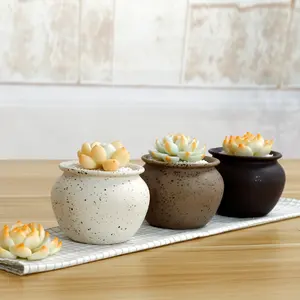 Mini Lcony di Argilla Fatti A Mano <span class=keywords><strong>Vaso</strong></span> Di Fiori di Terracotta Vasi - Product Image 1