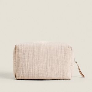 Mayorista Grande Mamá Bebé Organizador <span class=keywords><strong>Bolsa</strong></span> Algodón Neceser Cosmético Maquillaje <span class=keywords><strong>Bolsa</strong></span> - Product Image 5