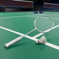 Raquette de badminton de haute tension de qualité supérieure, ensemble de 2 raquettes avec housse de transport, fabriquées à l'aide de carbone sans soudure par fusion thermique